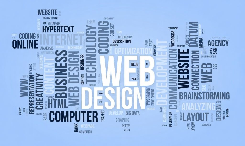 網站排版範例，使用 Noto Sans TC 中文字體與 Poppins 英文字體，清晰易讀、層級分明